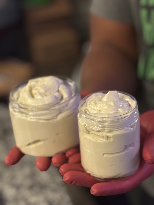 12OZ Coconut + Vanilla Whipped Body Butter