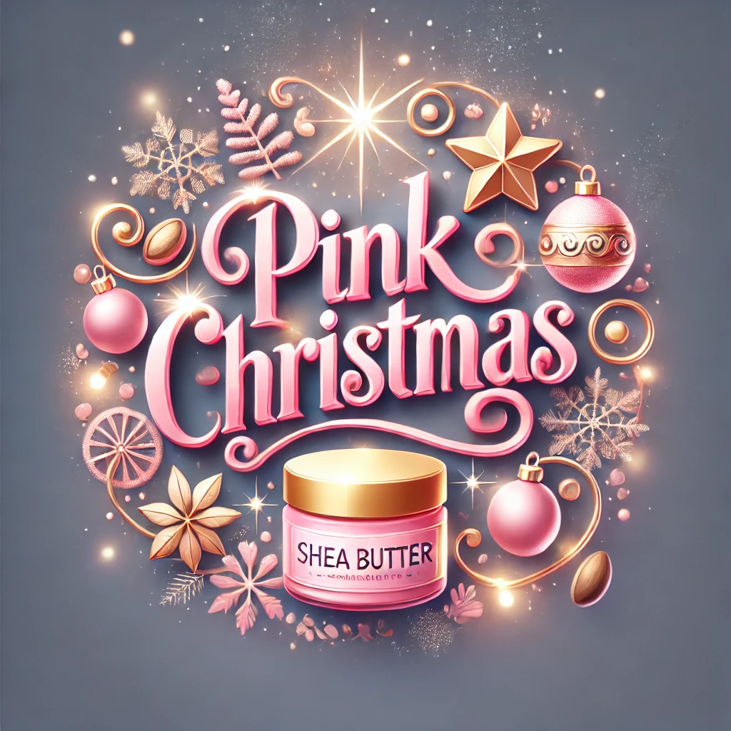 8oz PINK Christmas